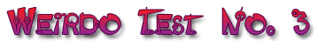 Test #3